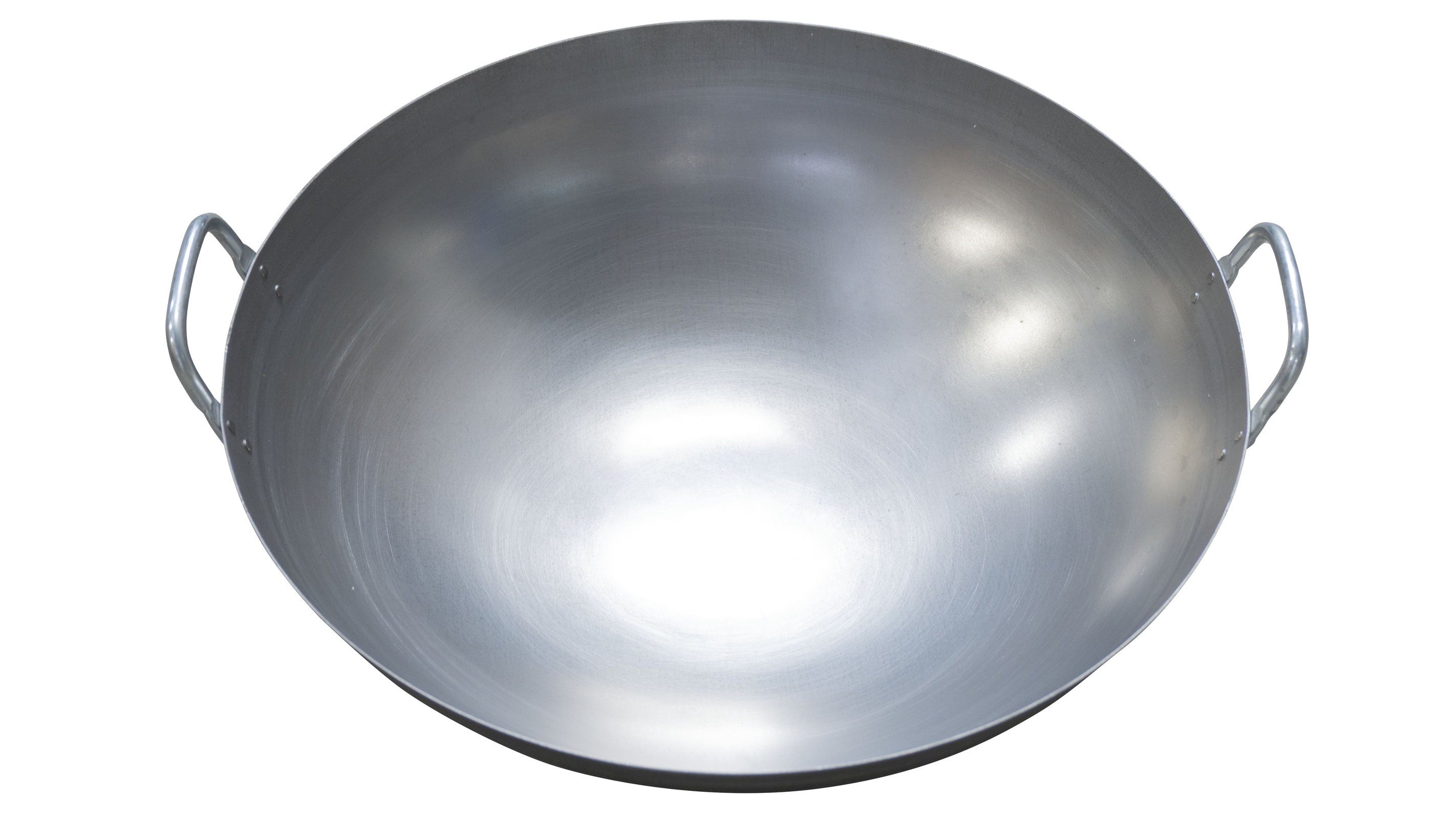 Wok-Pfanne Ø400 mm mit 2 Griffen