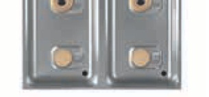 Berner ABM4 Aufpreis für Wasserablaufbohrung 4-Flammen Einbaugaskochfeld