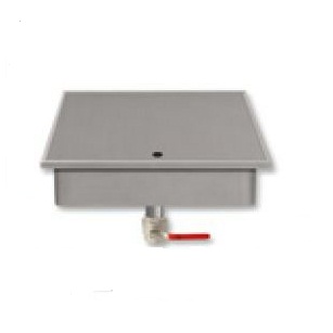 Berner BDB80/45 Bräterabdeckung für Einbaubräter - Edelstahl