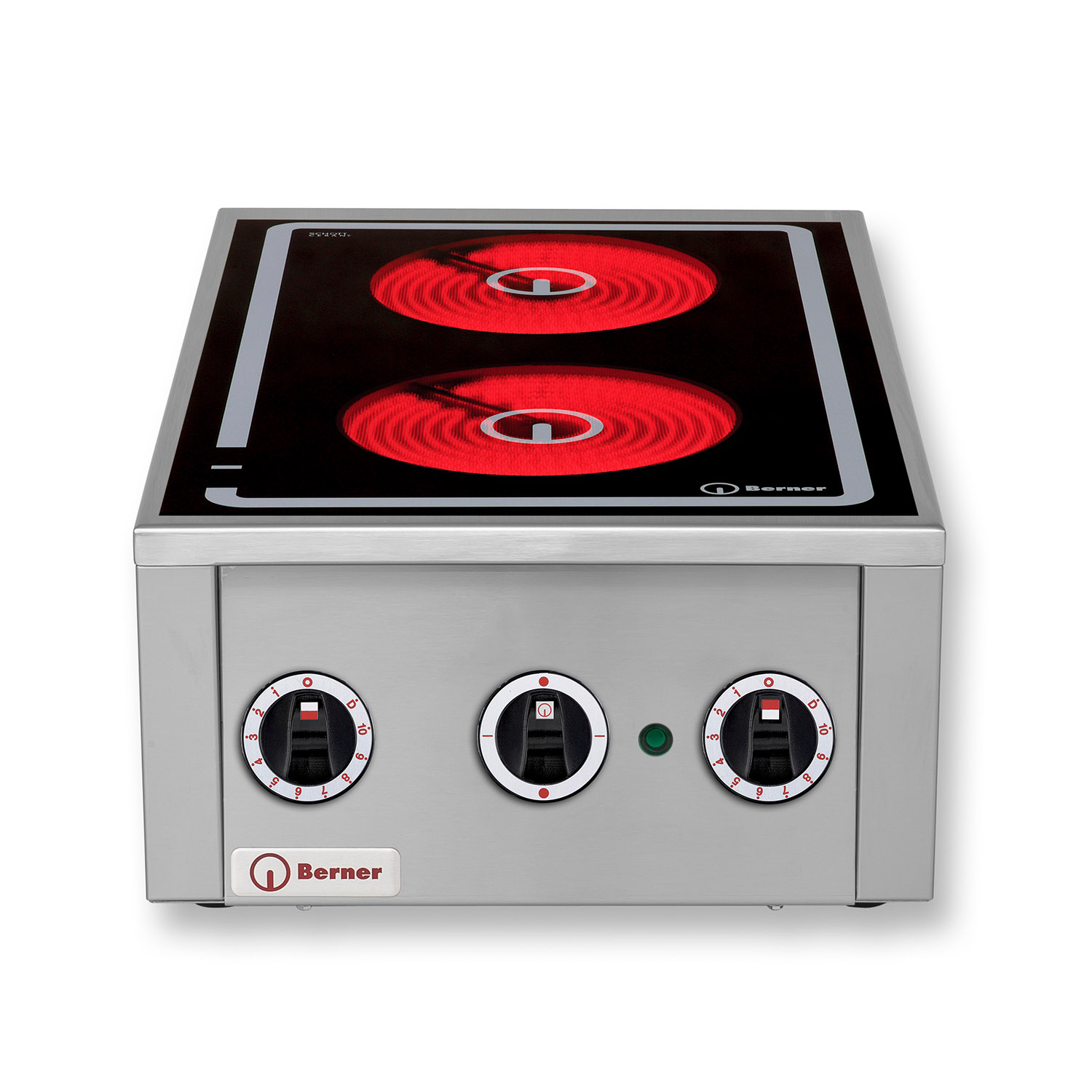 Berner BS2HPC Ceran-Doppelkochfeld System 45
