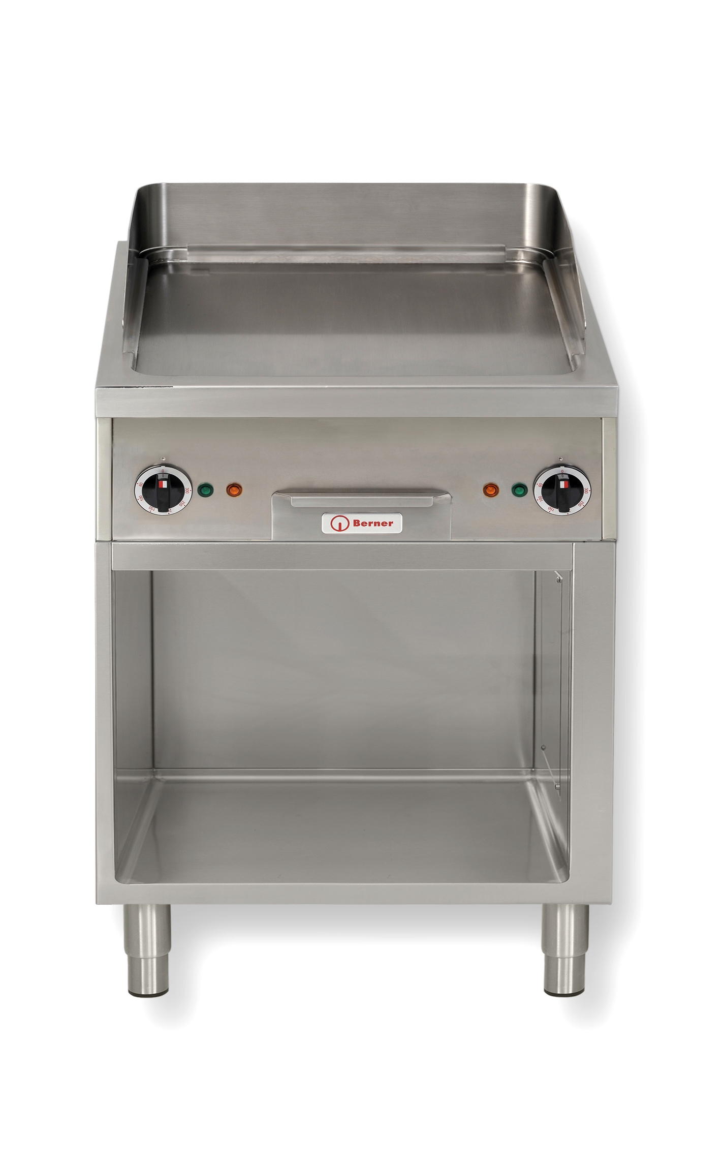 Berner BGD100 Elektro-Grillplatte glatt