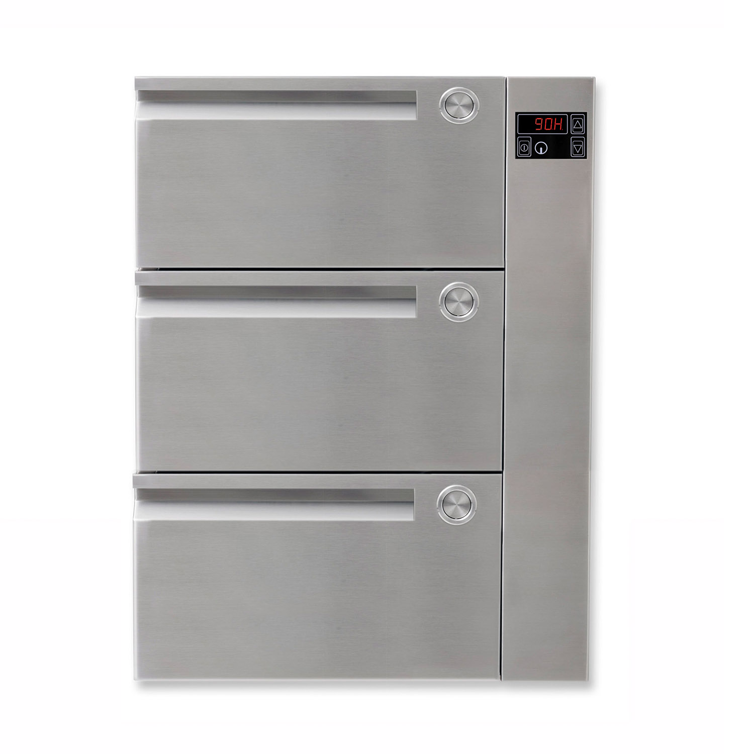 Berner BWH50_3T Einbau-Warmhalte- Schubladen mit Touchcontrol