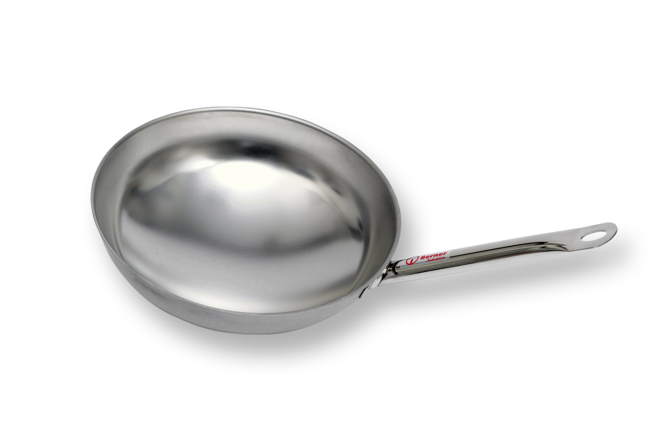 Berner Wok-Pfanne WPLK1 für Induktionswok ø 250 mm Durchmesser BWMS3.0