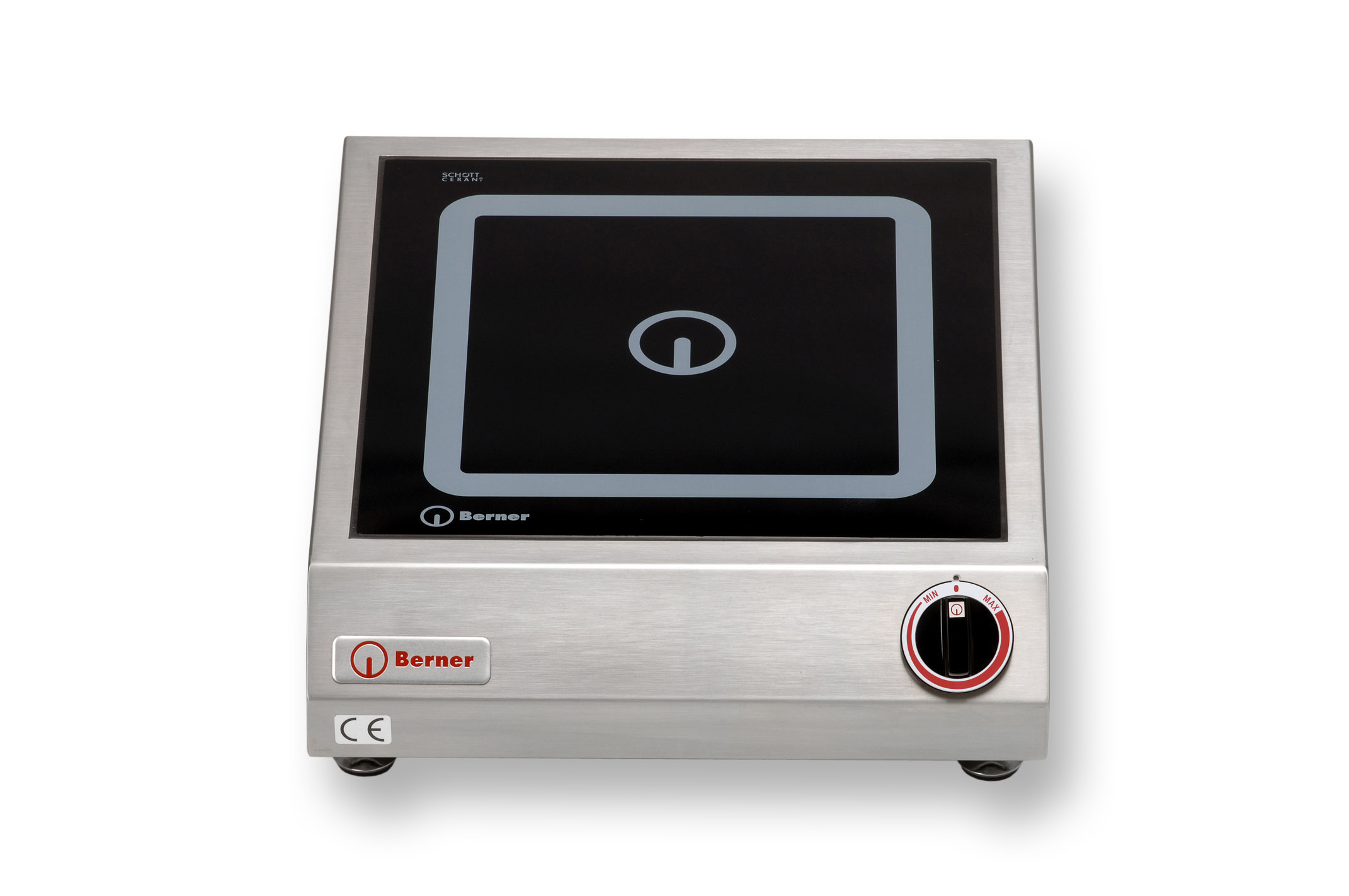 Berner BI1KF5 Tisch-Induktionskochfeld quadratisch