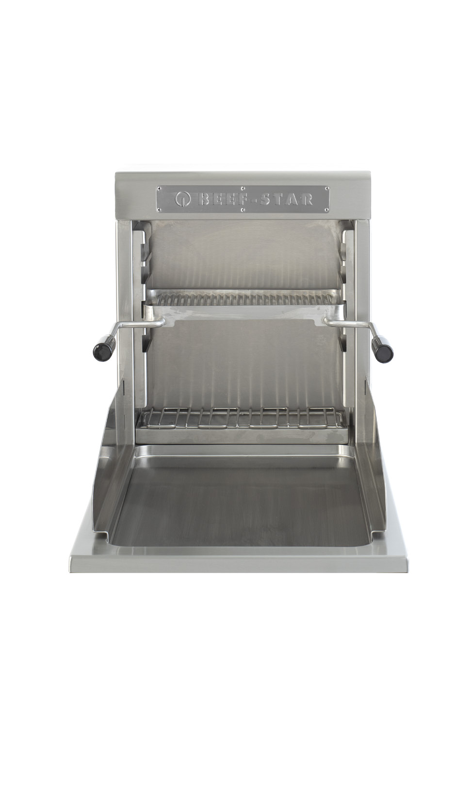 Berner BGEBFS40 Einbau-Bratplatte-Beef-Star-Kombi Bratfläche glatt