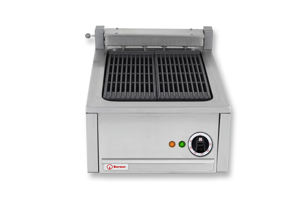 Berner BRLHA40 Steakgrill Rustica Lavastein Auftischgerät Lava