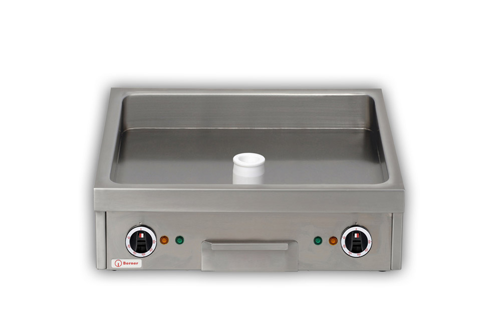 Berner BGAD60TSPEED Gastronomie-Multibräter in Tischausführung mit 2 Heizzonen und Speed