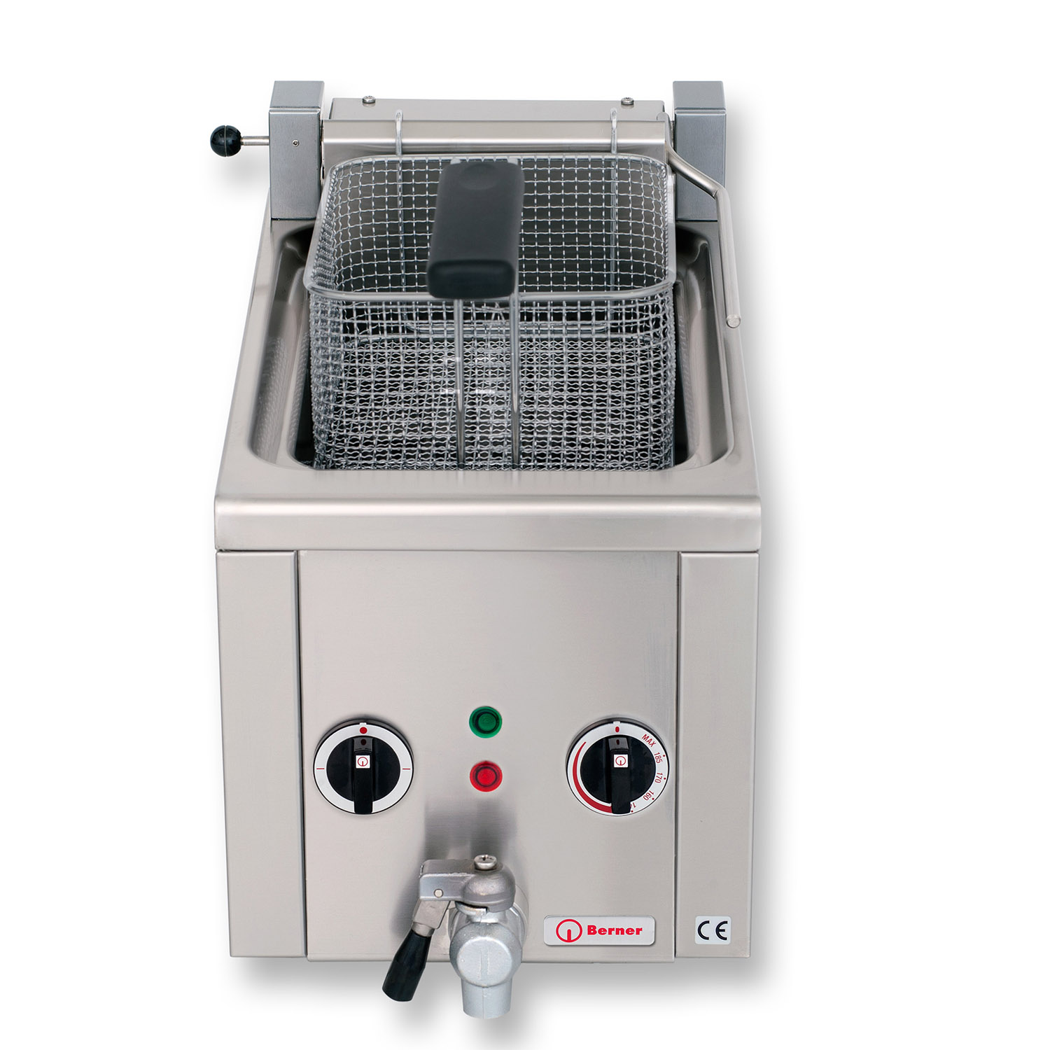 Berner BFSSNK1 Elektro Fritteuse Snack Auftisch Fritteuse 6 Liter Frittstar