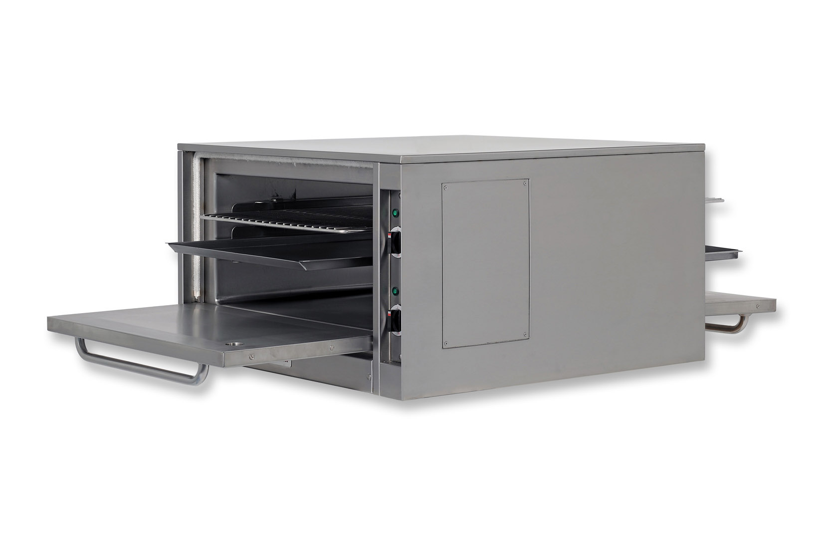 Berner BEBD1110 beidseitig bedienbarer Gastronomie-Einbauofen Tiefe 111 cm