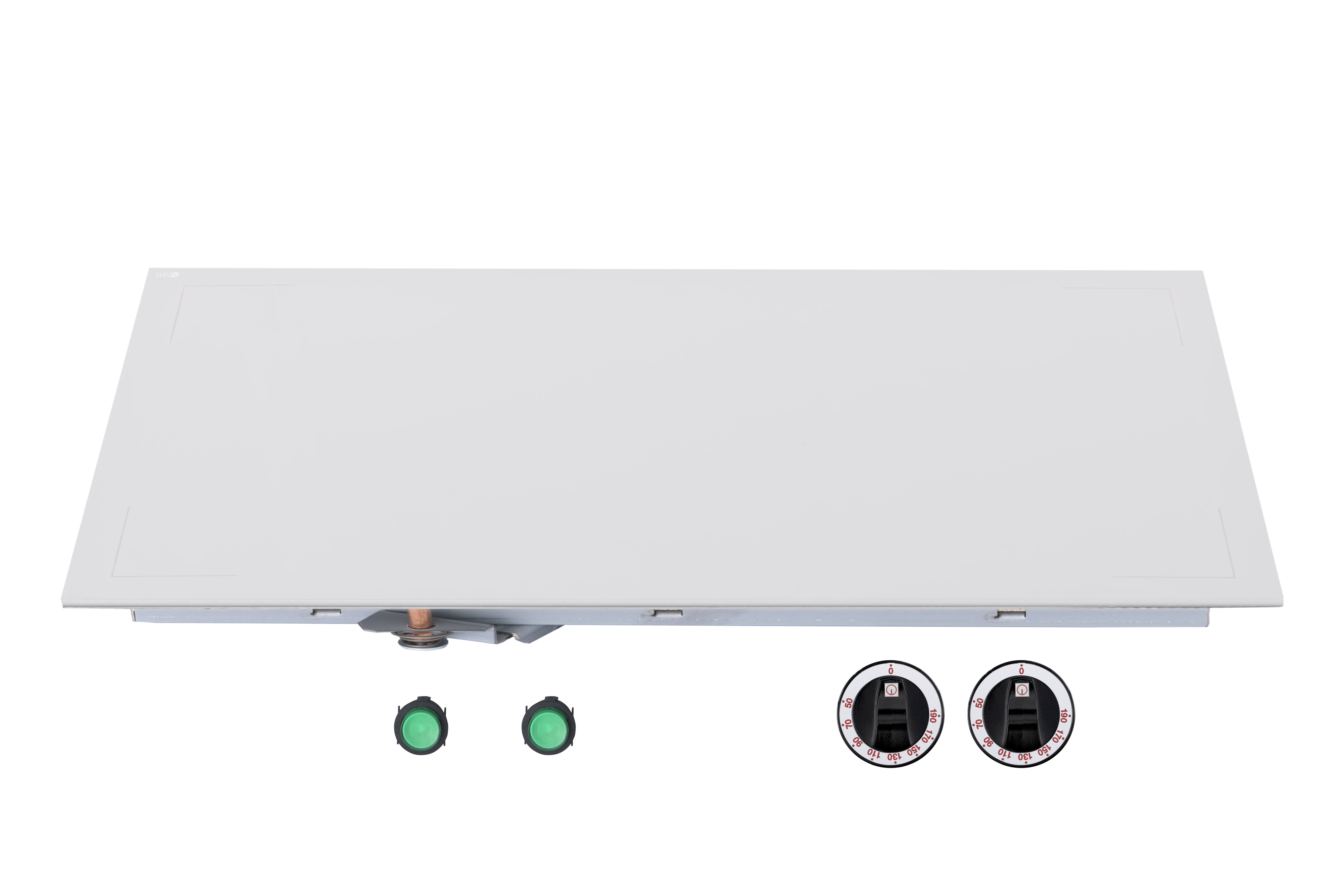 Berner WH3W Einbau-Warmhalteplatte GN 3/1 mit 2 Heizzonen für Buffetanlagen und Ausgaben