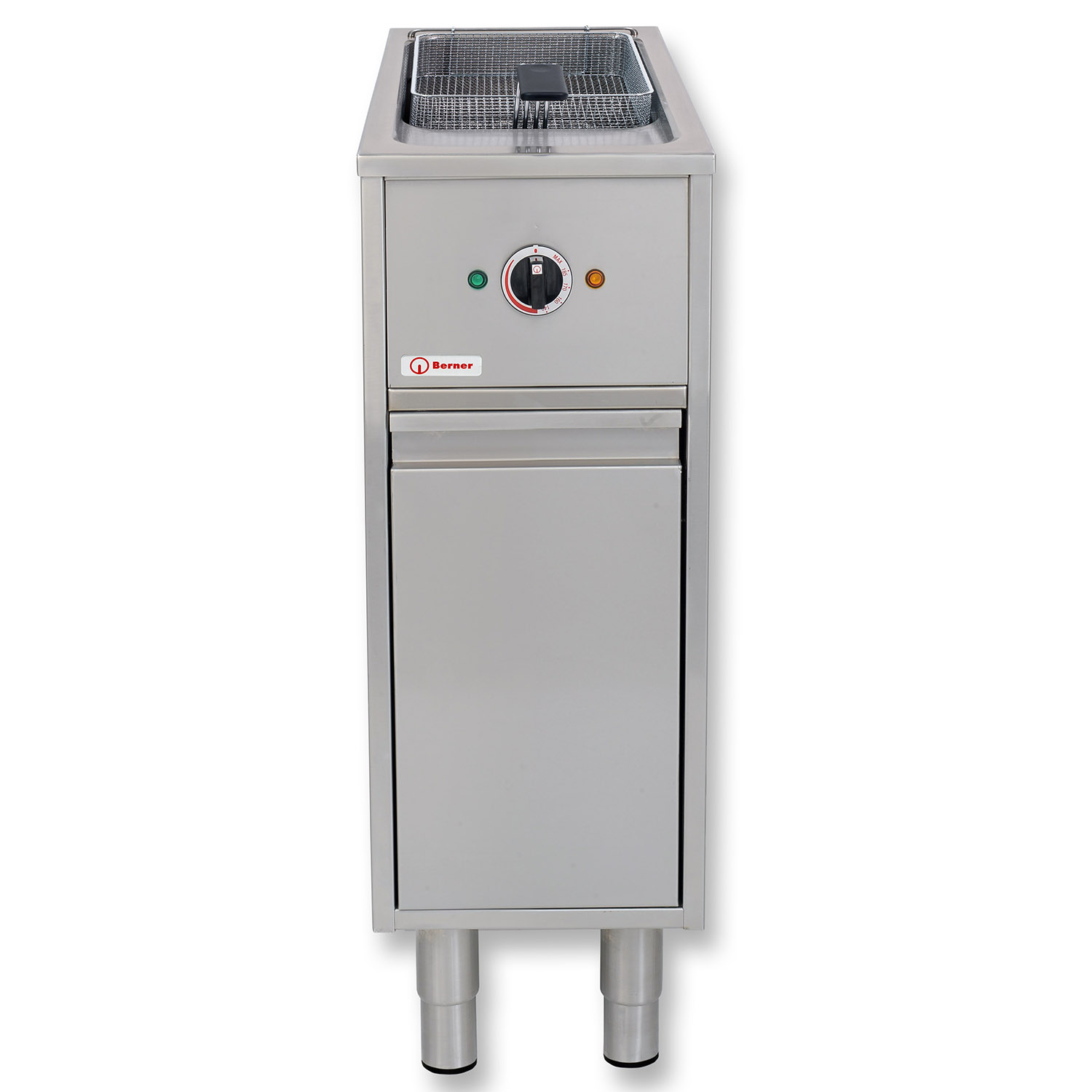 Berner BFHE30 Elektro Fritteuse Standgerät mit 1 Becken