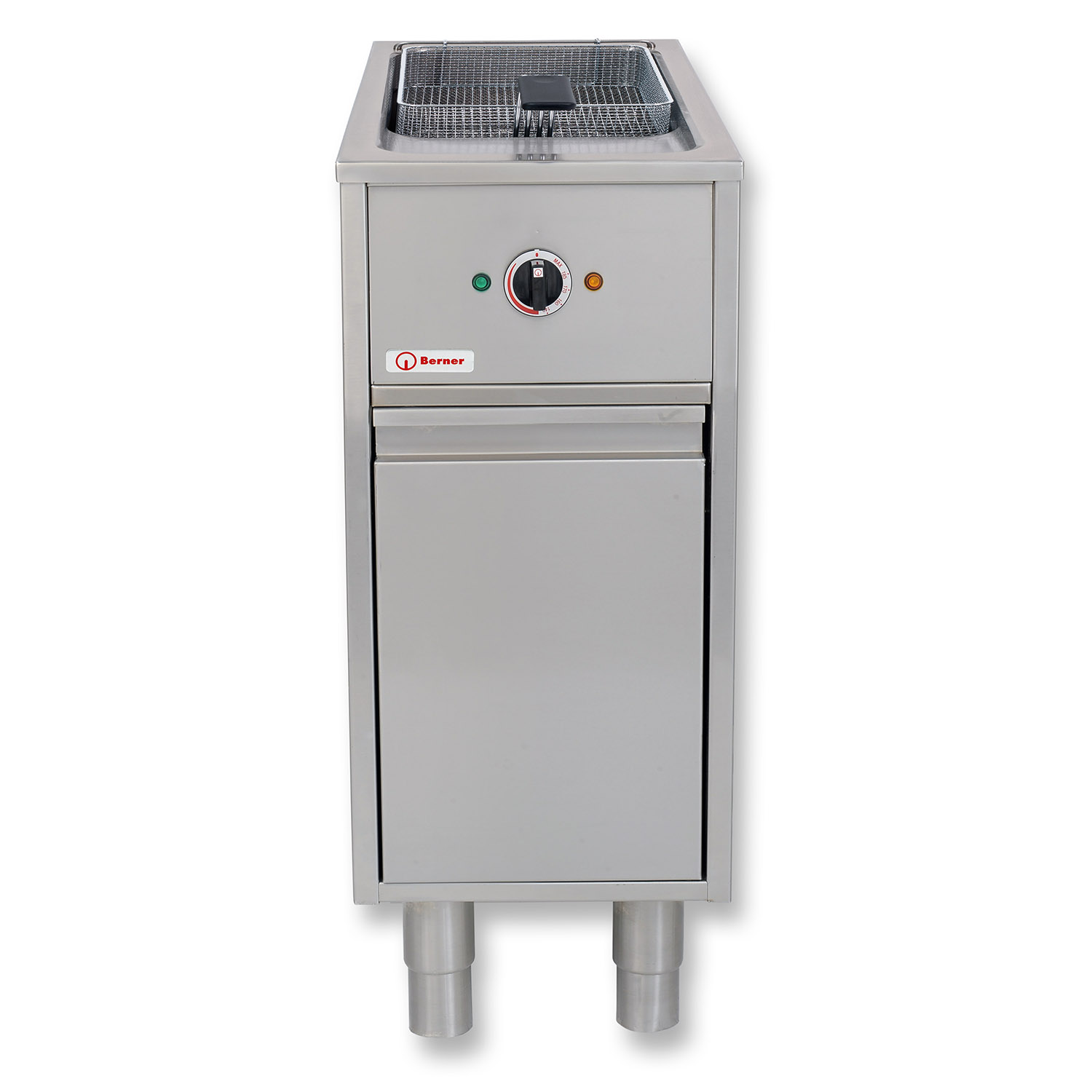 Berner BFHM40 Elektro Fritteuse Standgerät mit 1 Becken
