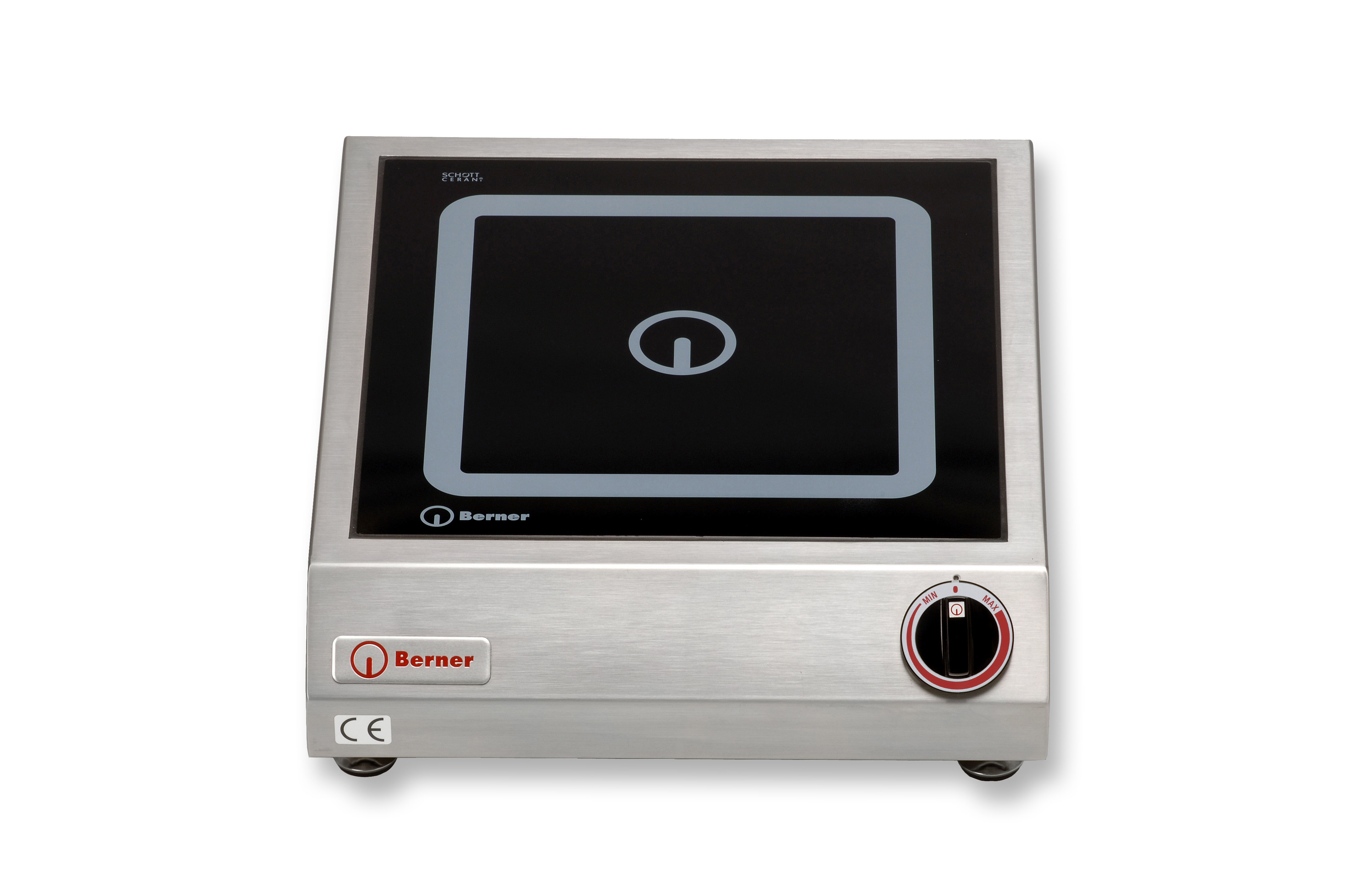 Berner BI1K3.5 Tisch-Induktionskochplatte quadratisch