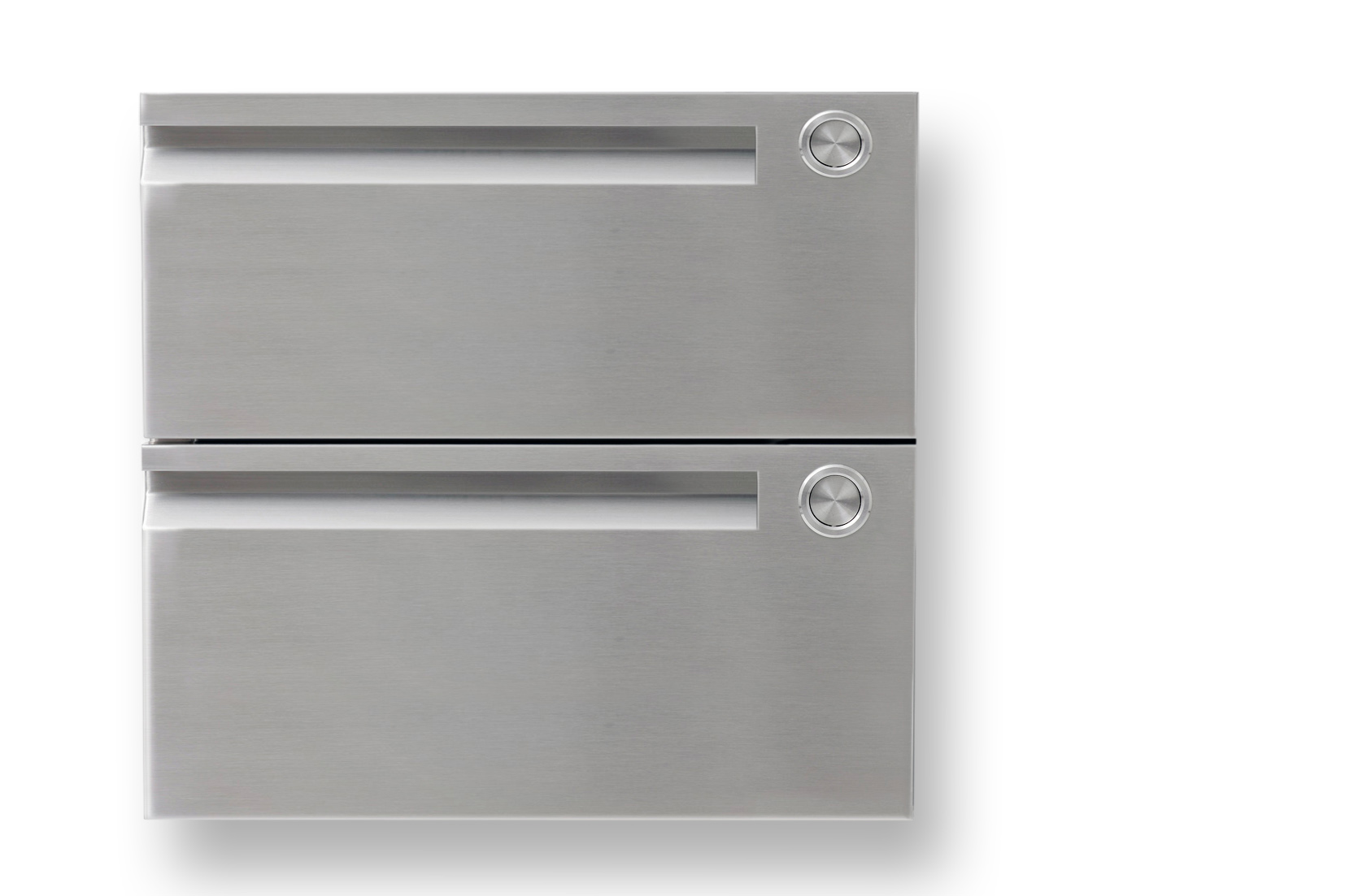 Berner BWH60/2T Wärme-Doppelschublade 2 GN1/1 mit frei montierbarer Steuerung