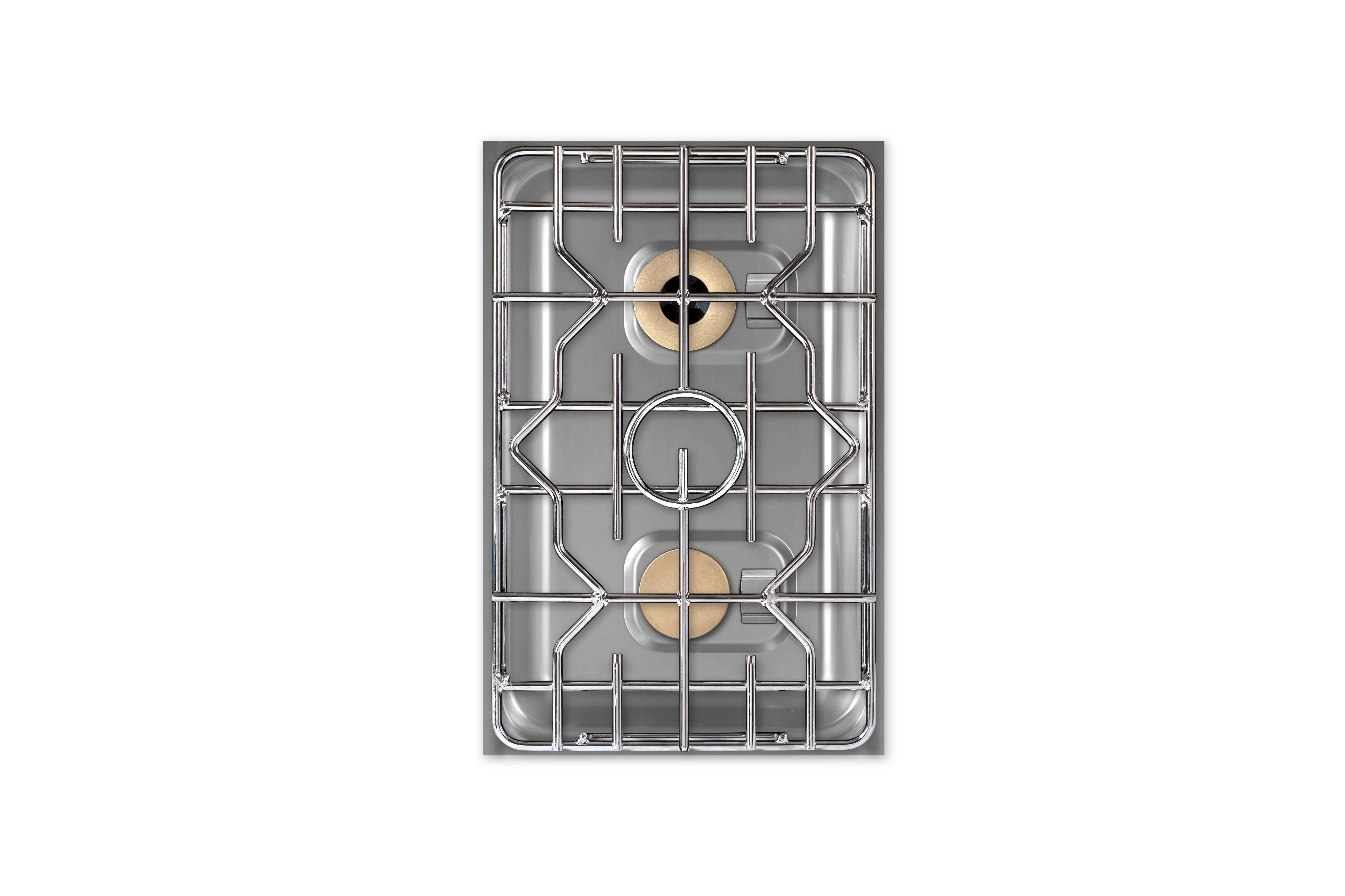 Berner BEG2S70 Einbaugasherd mit 2 Kochzonen für Gastronomieküchenblöcke