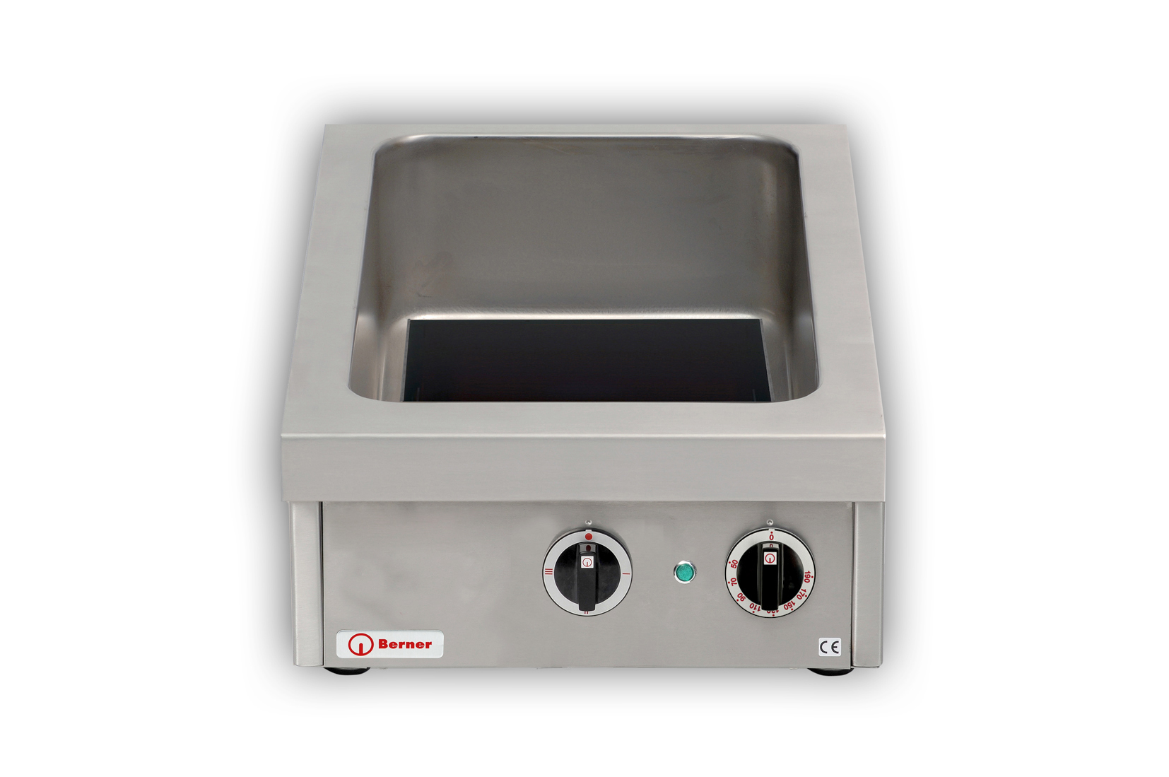 Berner BWBSKTT Tisch-Warmhaltewanne mit Strahlungsheizkörper
